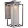 Vailridge 12 1/4"H Stainless Steel LED Outdoor Wall Light