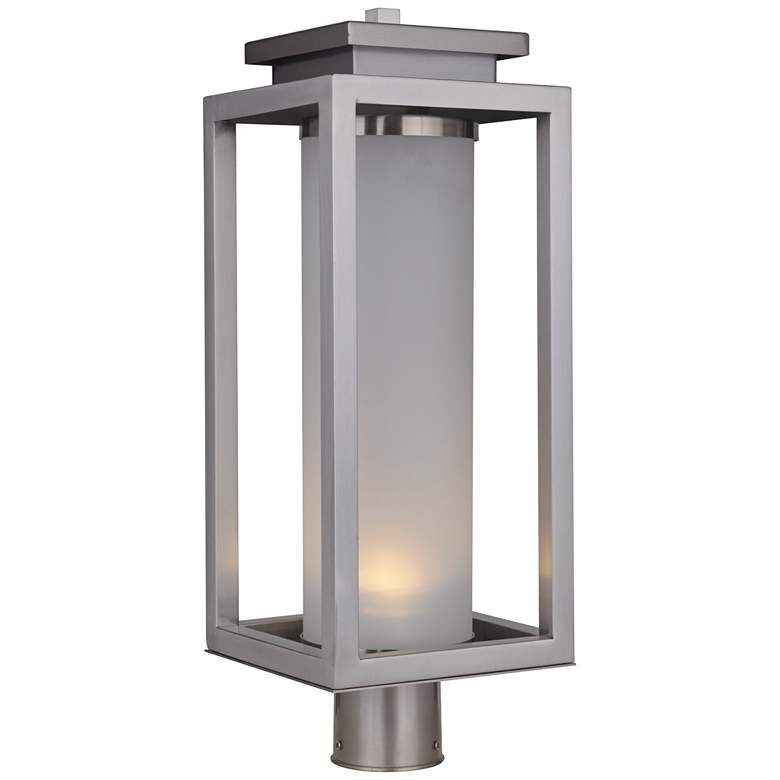 Image 2 Vailridge 19 3/4 inchH Stainless Steel LED Outdoor Post Light