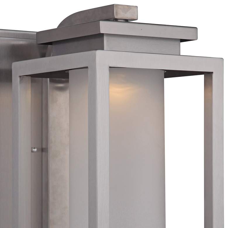 Image 3 Vailridge 20"H Stainless Steel LED Outdoor Wall Light more views