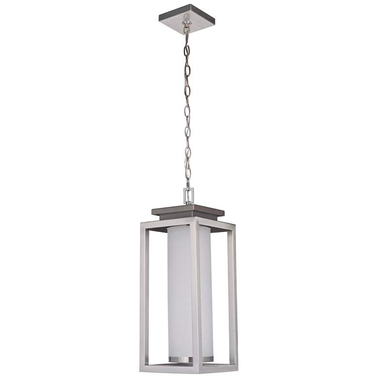 Vailridge 21 1/2&quot;H Stainless Steel LED Outdoor Hanging Light