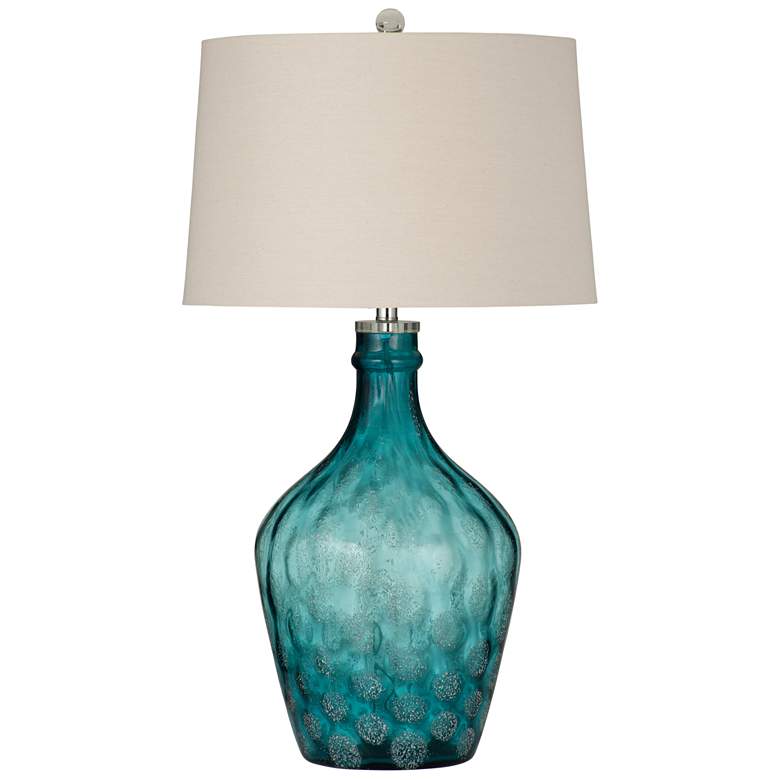 Image 1 Valarie 33" High Blue Table Lamp
