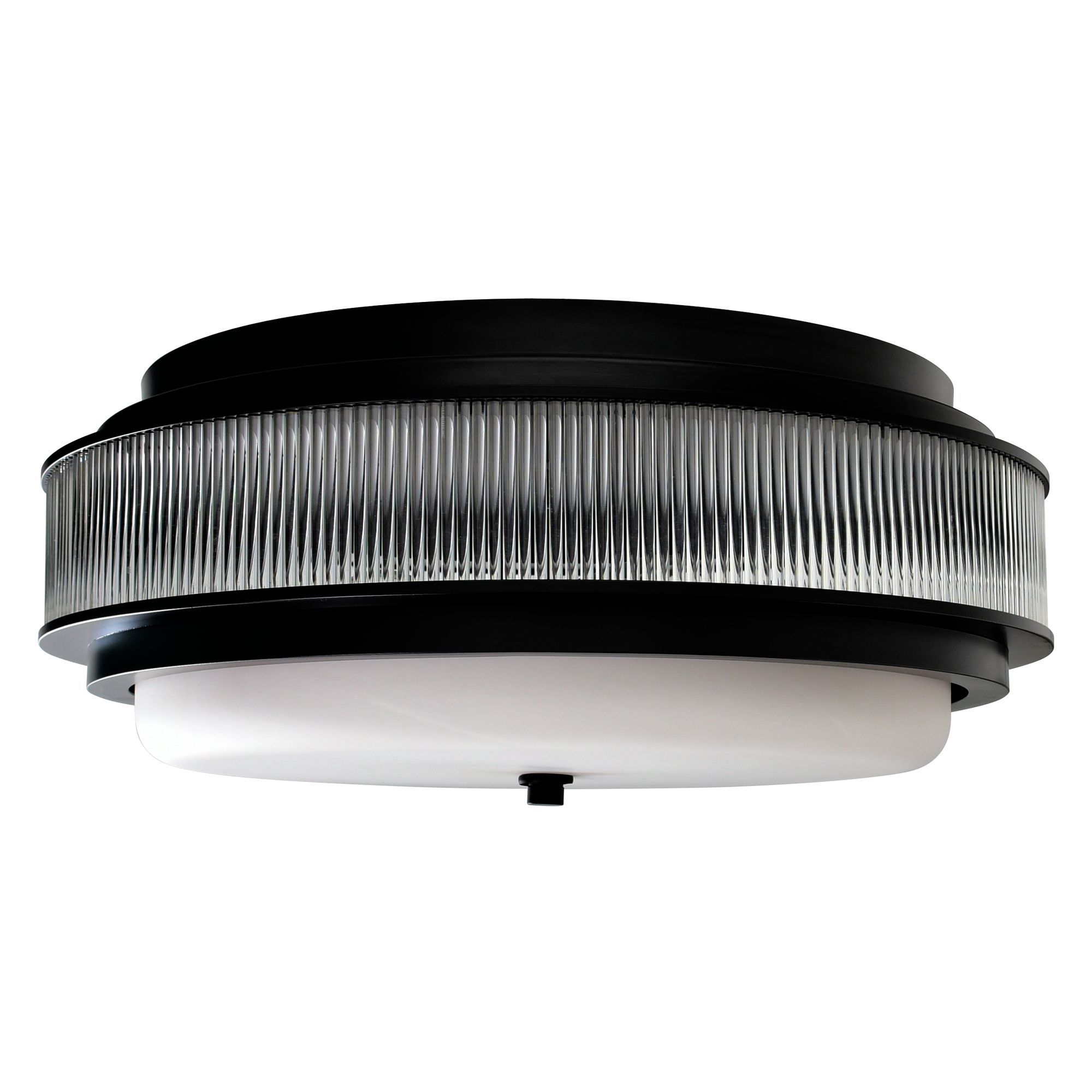 Image 6 Valdivia 4 Light 18in Black Flush Mount more views