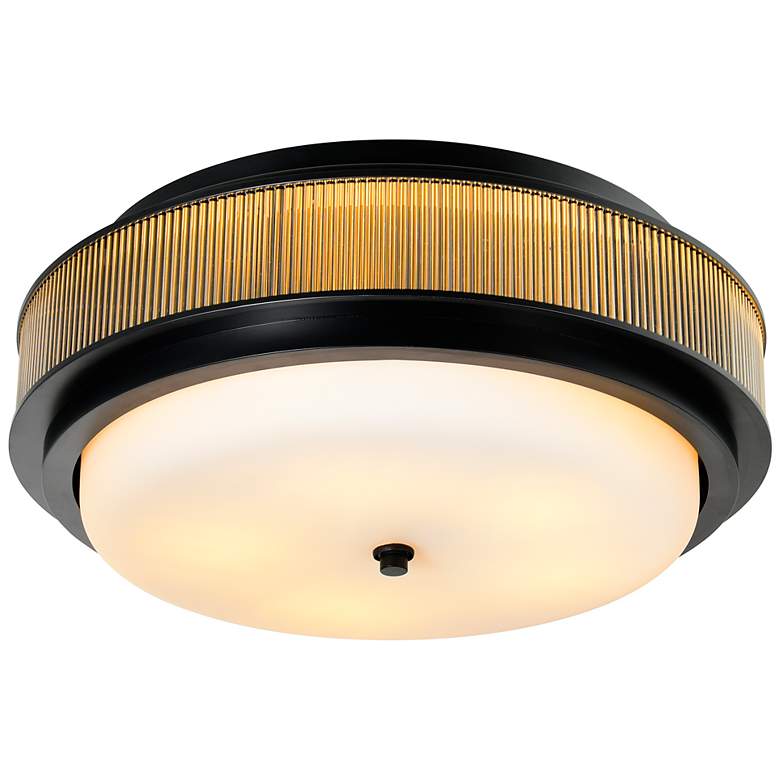 Image 2 Valdivia 4 Light Black Flush Mount more views