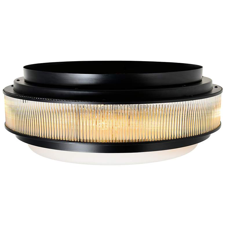 Image 3 Valdivia 4 Light Black Flush Mount more views