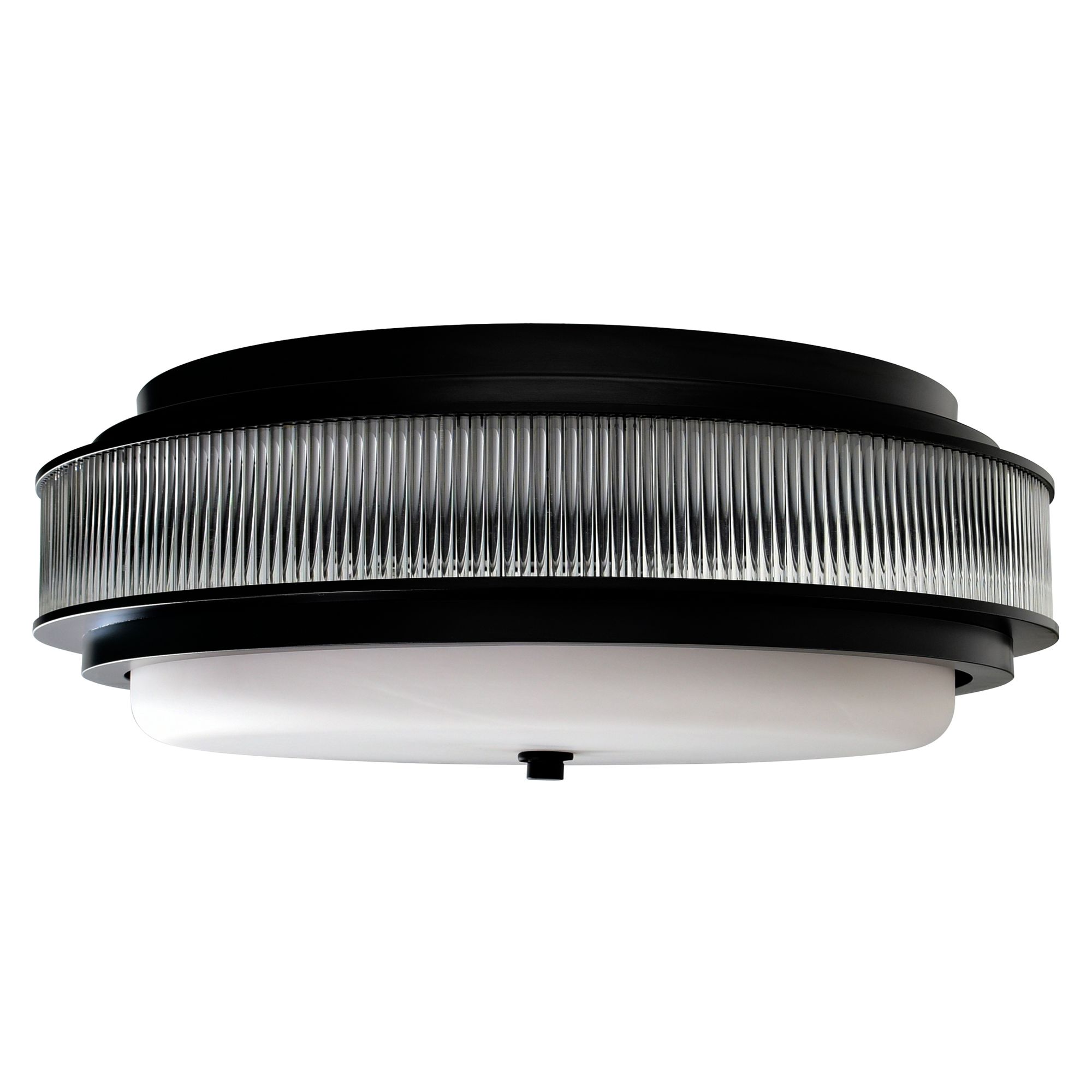 Image 6 Valdivia 5 Light 22in Black Flush Mount more views