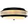 Valdivia 5 Light Black Flush Mount