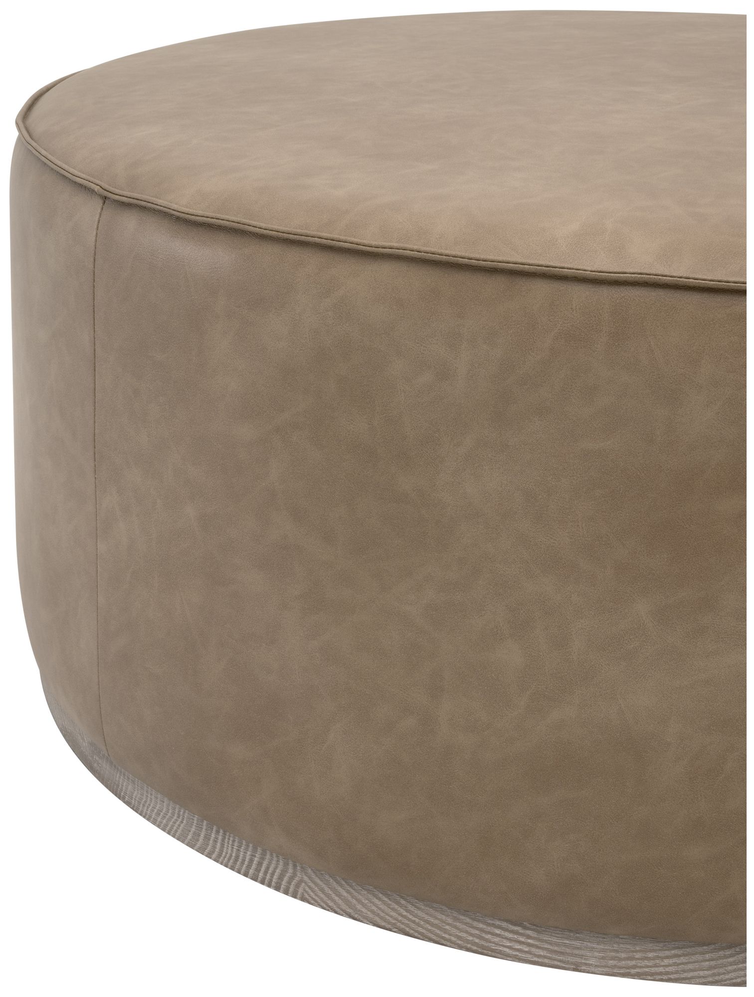 Image 3 Vale Large Ottoman, Ivanhoe Toast, Natural Gray Ash more views