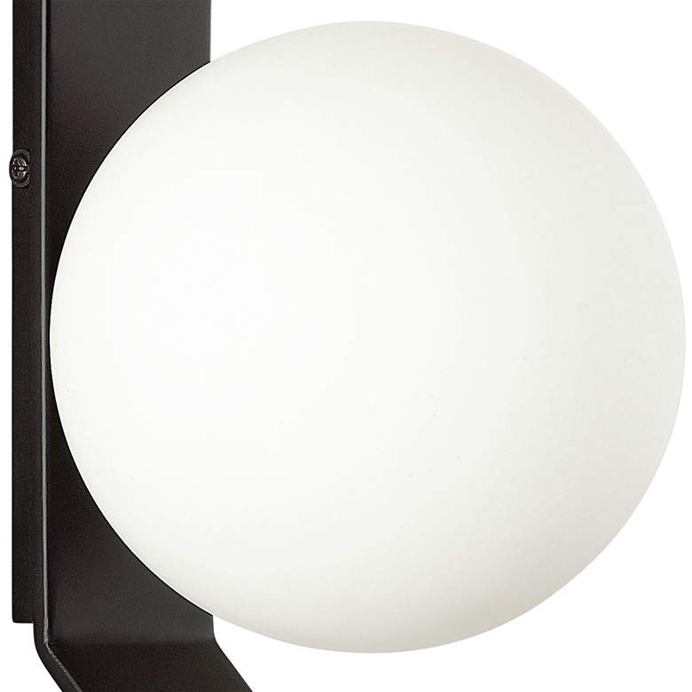 Image 2 Valemont 10" High Matte Black Wall Sconce more views