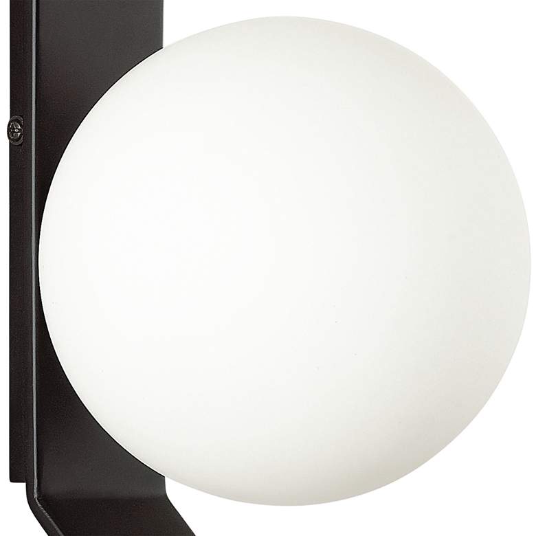 Image 2 Valemont 10 inch High Matte Black Wall Sconce more views