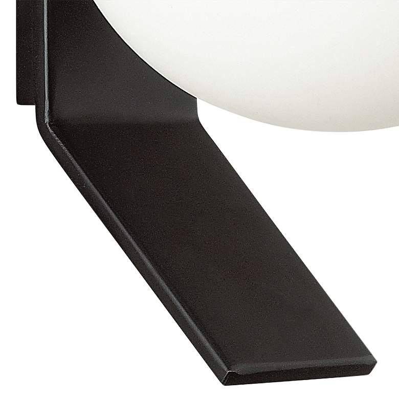 Image 3 Valemont 10 inch High Matte Black Wall Sconce more views