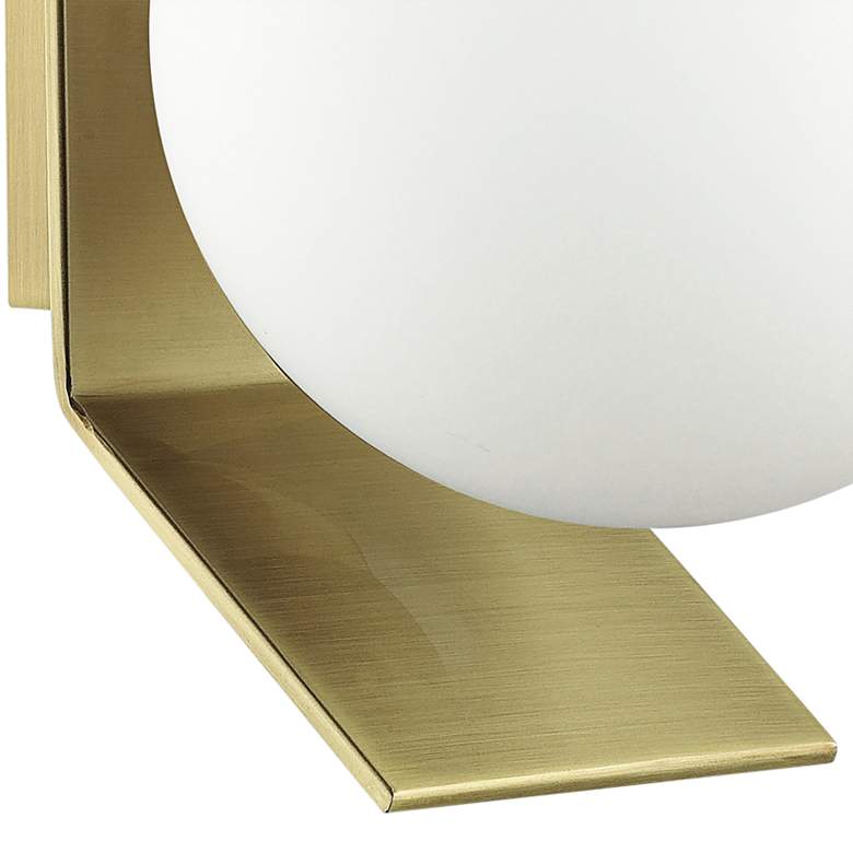 Image 3 Valemont 15 1/4" High Aged Brass Wall Sconce more views
