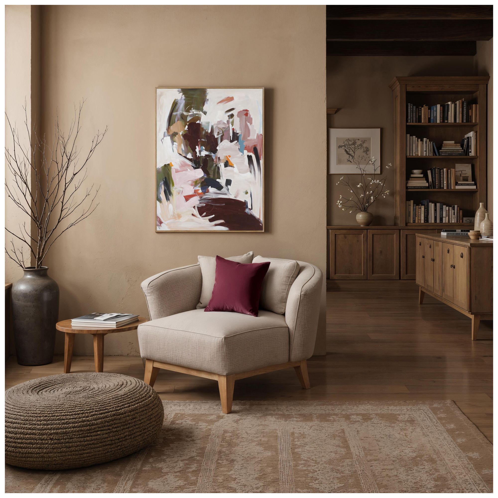 Image 5 Valenca 48" H x 36" W Canvas Art more views