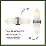 4_Valencia 15" High Vintage Brass 2-Light Wall Sconce more views