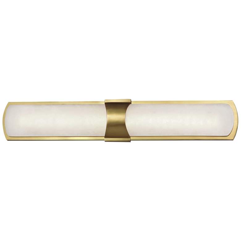 Image 2 Valencia 26" High Aged Brass 2-LED Wall Sconce more views