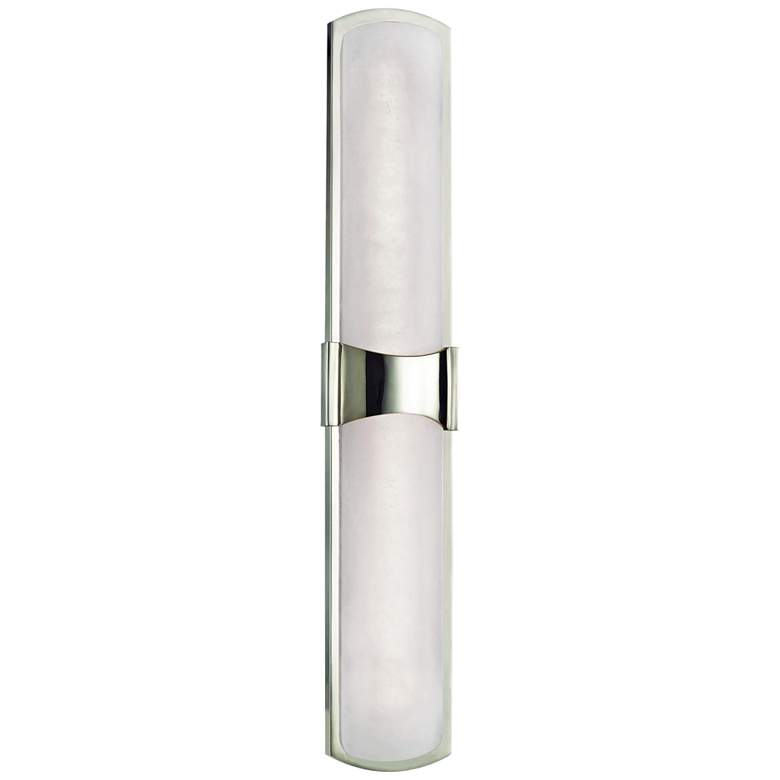 Image 2 Valencia 26" High Polished Nickel 2-LED Wall Sconce