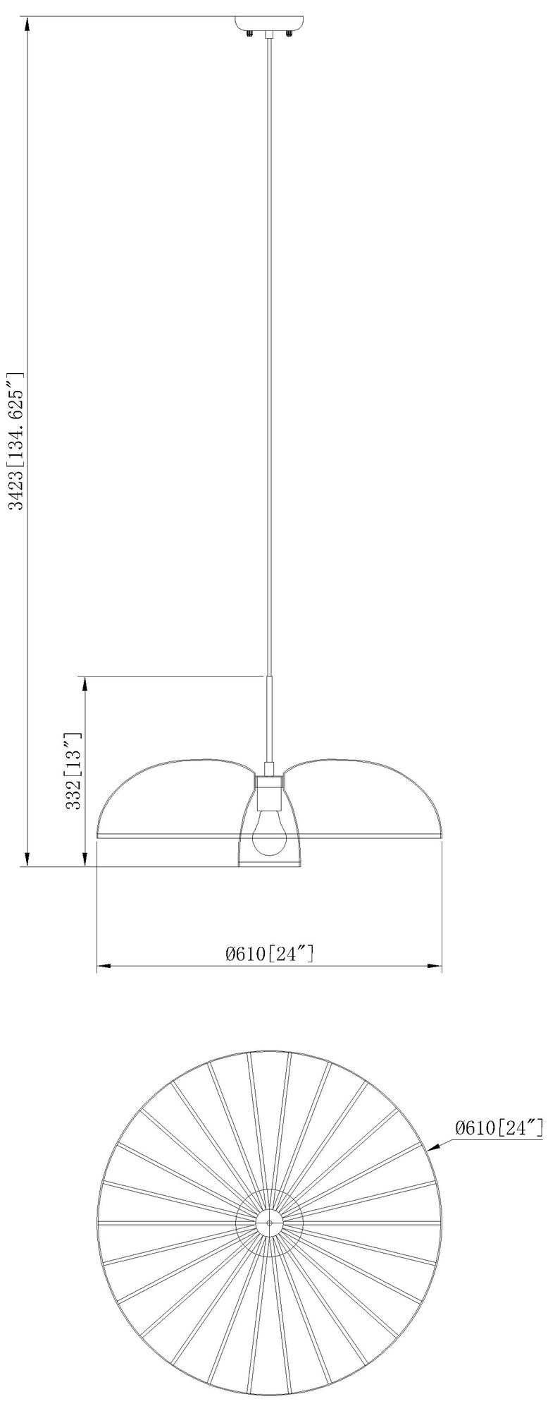 Valencia  By  Z-Lite 1 Light Pendant