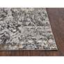 Thumbnail3 of Valencia VCA106 3'11"x5'6" Beige Gray Rectangular Area Ru more views