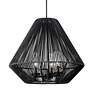 5_Valentina 18 1/4" High Natural Black Outdoor Hanging Light more views