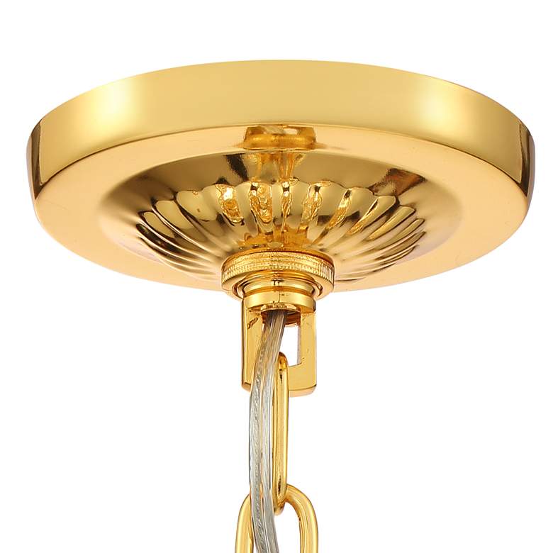 Valentina 19 1/2&quot; Wide Gold and Crystal Chandelier by Inspire Me Home more views