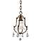 Valentina 7 1/2" Wide Oxidized Bronze Mini Chandelier