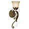 Valentina Collection 19 1/2" High Iron Leaf Wall Sconce