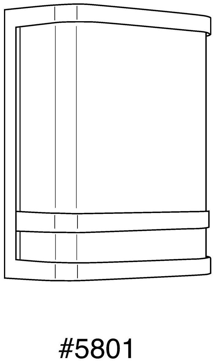 Image 4 Valera Collection LED One-Light LED Wall Lantern more views