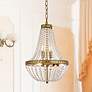 Thumbnail2 of Valeria 14" Wide Brass Iron 5-Light Pendant