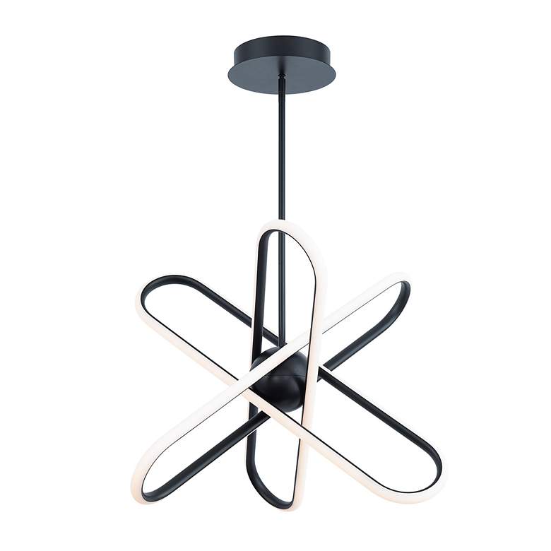 Image 2 Valerius 17.75 In. x 23.5 In. x 21.38 In. Pendant in Black more views