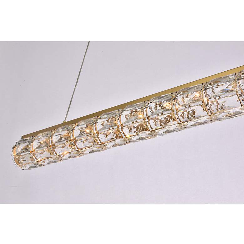 Image 5 Valetta 36" Led Linear Pendant In Gold more views