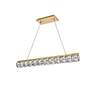 Valetta 36" Led Linear Pendant In Gold