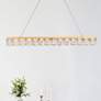 1_Valetta 42" Led Linear Pendant In Gold