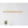 3_Valetta 42" Led Linear Pendant In Gold more views