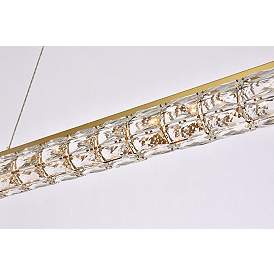 Image5 of Valetta 42" Led Linear Pendant In Gold more views
