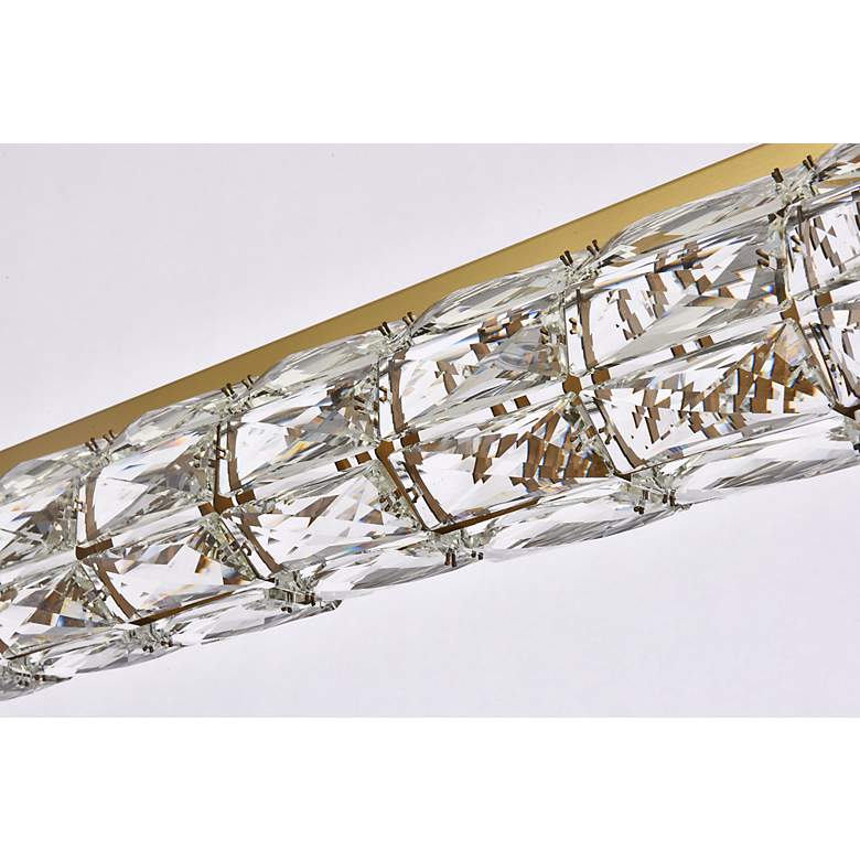 Image 6 Valetta 42" Led Linear Pendant In Gold more views