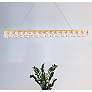 Thumbnail1 of Valetta 48" Led Linear Pendant In Gold