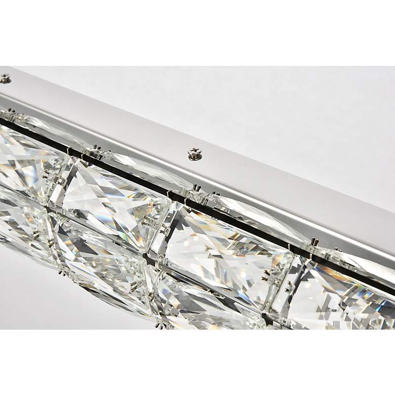 Image 5 Valetta Integrated Led Chip Lt Chrome Chandelier Clear more views