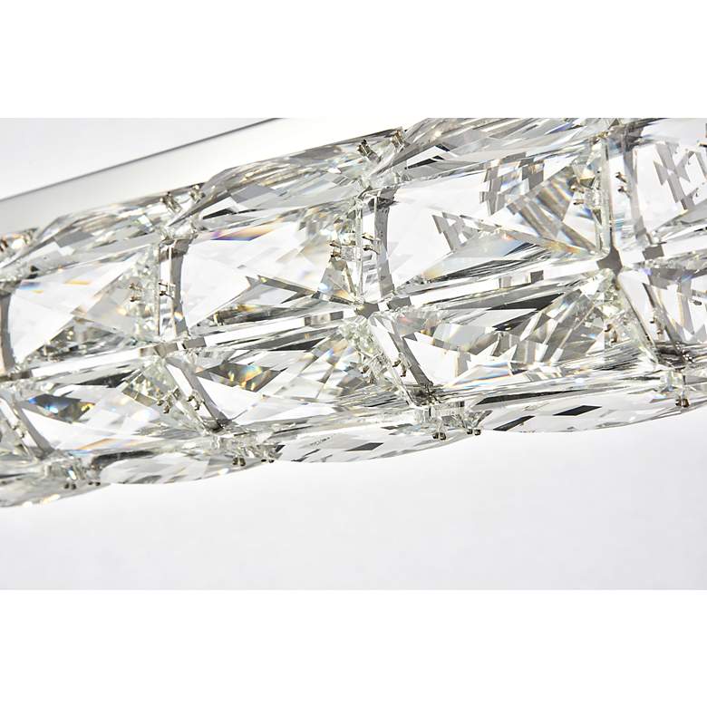 Image 6 Valetta Integrated Led Chip Lt Chrome Chandelier Clear more views
