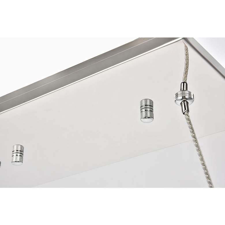 Image 7 Valetta Integrated Led Chip Lt Chrome Chandelier Clear more views