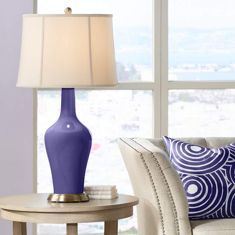 Image 1 Valiant Violet Anya Table Lamp