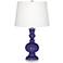 Valiant Violet Apothecary Table Lamp with Dimmer