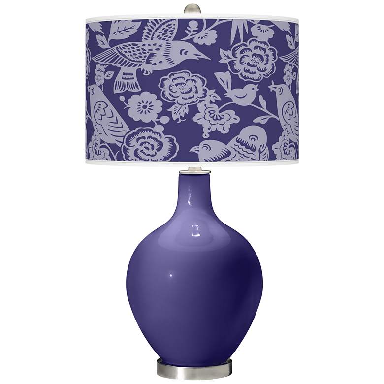 Image 1 Valiant Violet Aviary Ovo Table Lamp