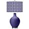 Valiant Violet Circle Rings Ovo Table Lamp