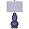 Valiant Violet Diamonds Double Gourd Table Lamp