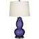 Valiant Violet Double Gourd Table Lamp