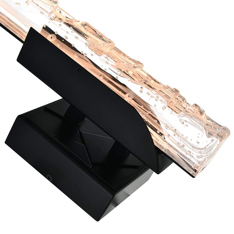 Image 5 Valira 16" High Black LED Wall Sconce more views