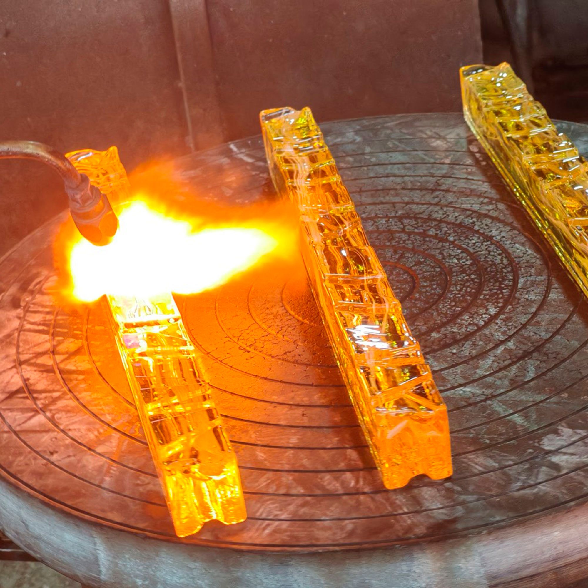 Image 7 Valira Integrated LED 8in Black Mini Pendant with Handcrafted Glass more views