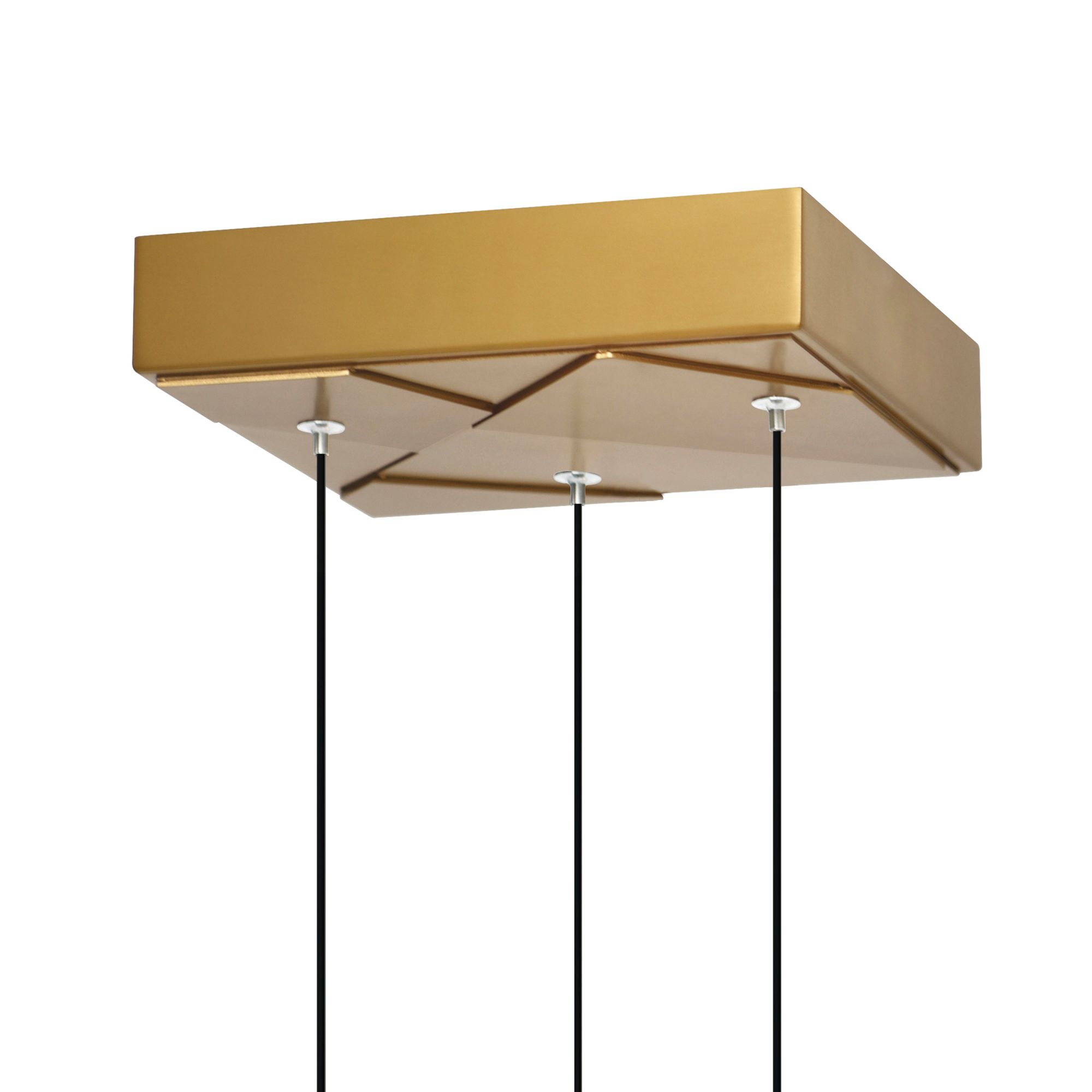Image 7 Valira Integrated LED 8in Brass Mini Pendant with Handcrafted Glass more views