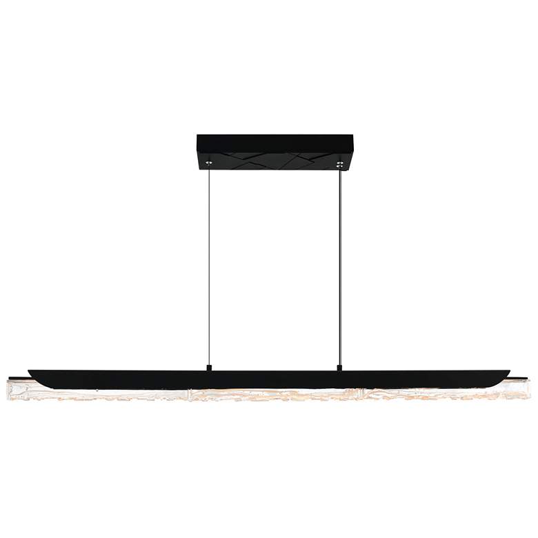 Image 1 Valira Integrated LED Black Chandelier