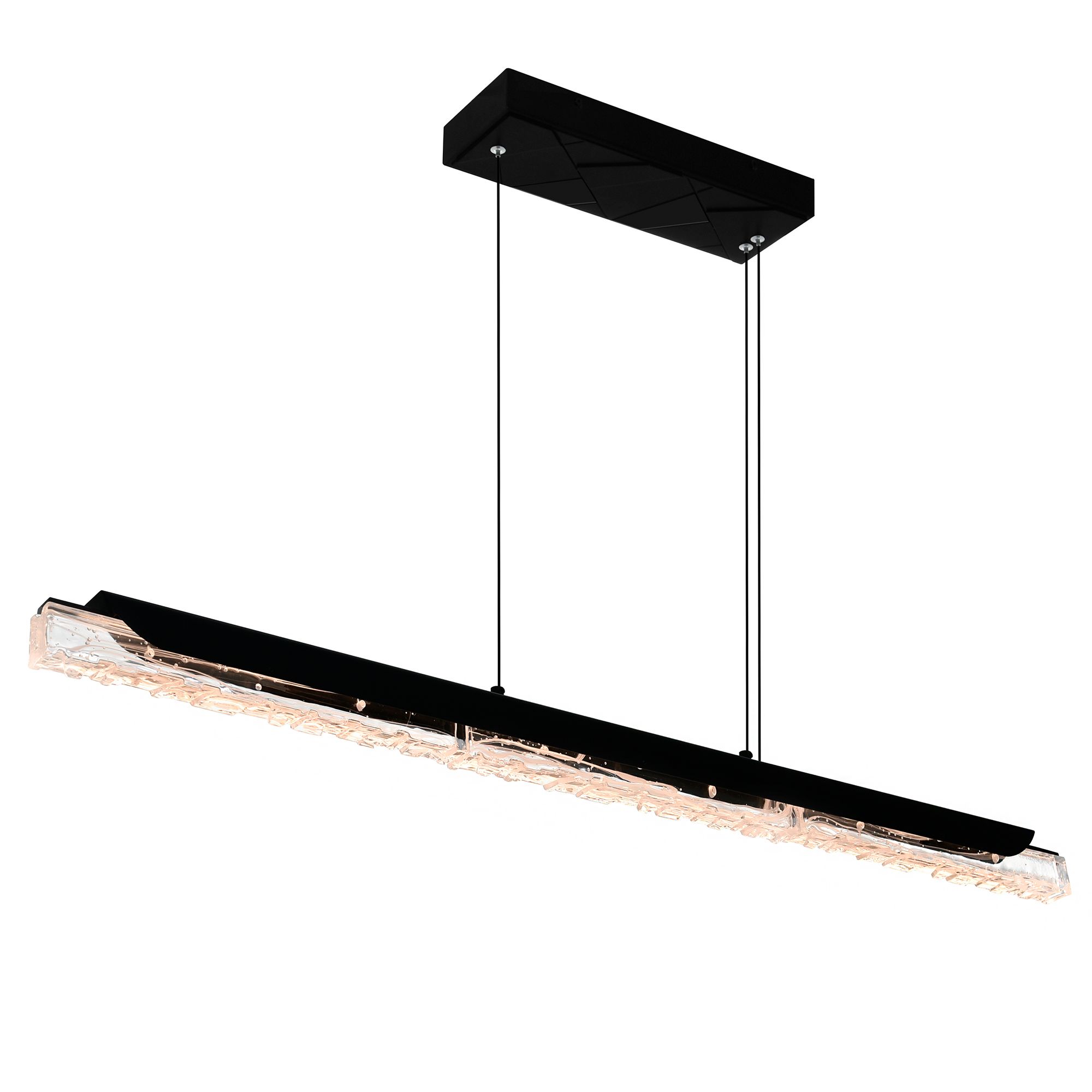 Image 3 Valira Integrated LED Black Chandelier more views