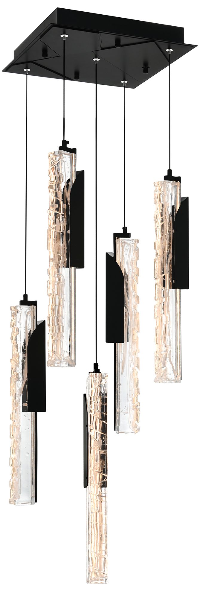 Valira Integrated LED Black Mini Pendant